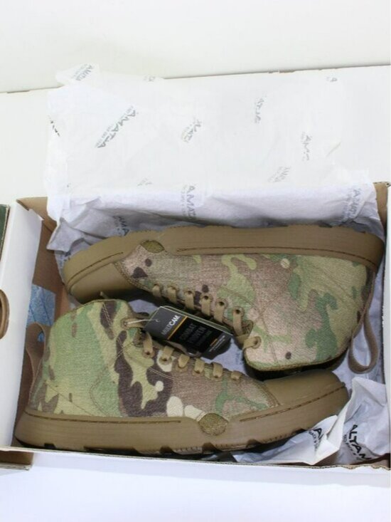 New Altama Maritime Assault Camouflage Military Mid Shoe (8 US)